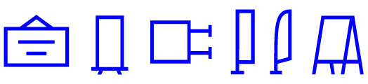 Pictogrammes marquage sur signalétique