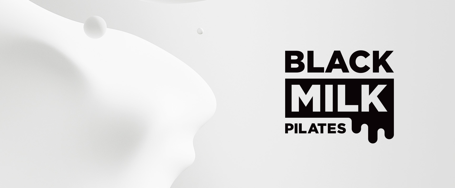Black milk pilates - logo